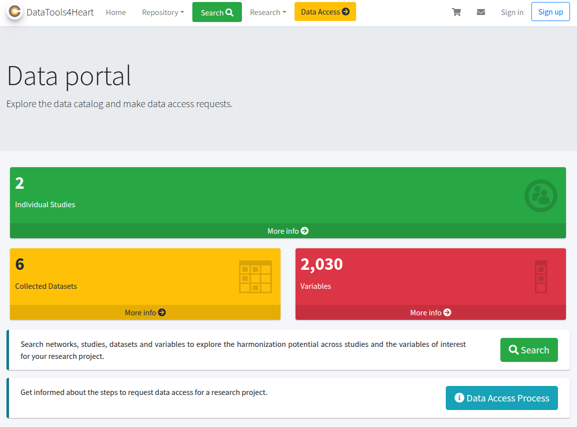 Metadata Catalogue - Welcome
