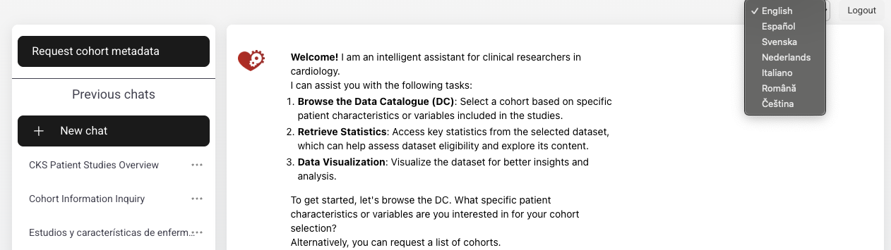 Language Selection in the VA